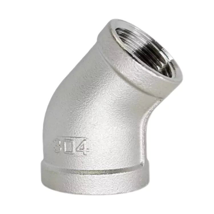 45 Degre Diminye Fi Threaded Elbow