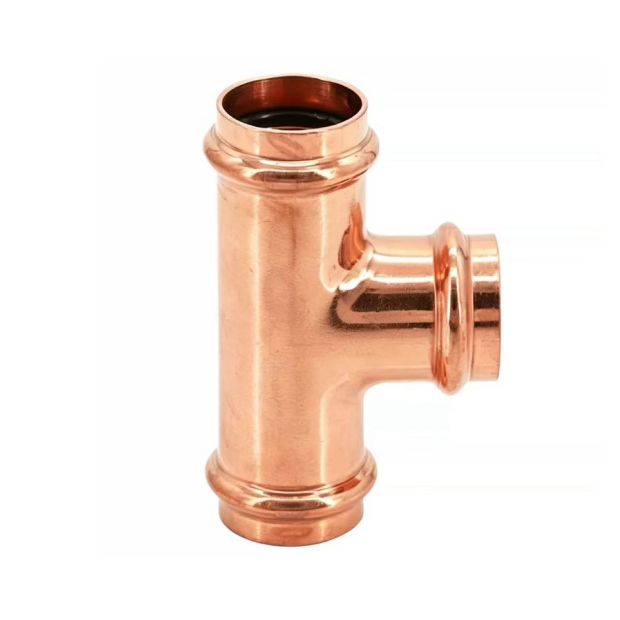 Double-Pres Egal Tee plonbri Fitting