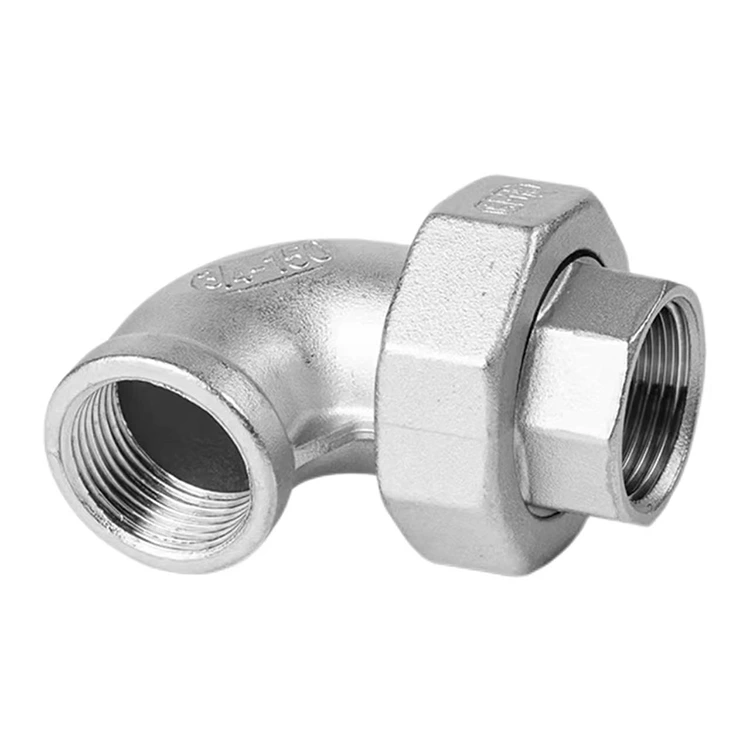 High-Tanperati Rated Fi Threaded Union Elbow