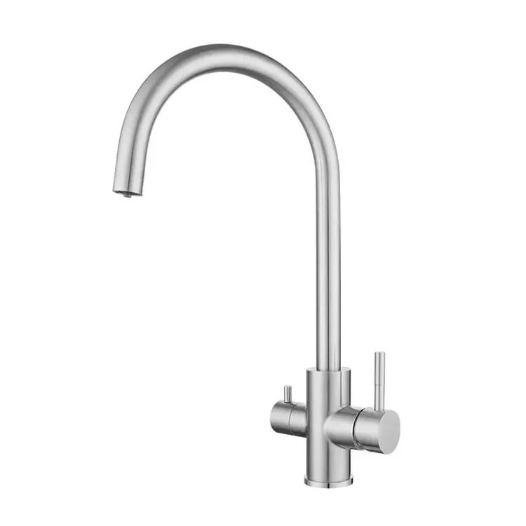 Swan Neck 3-an-1 kwizin cho ak frèt tiyo