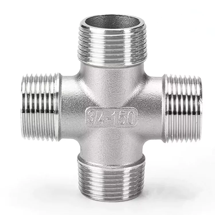Threaded gason Fil Tee Fitting